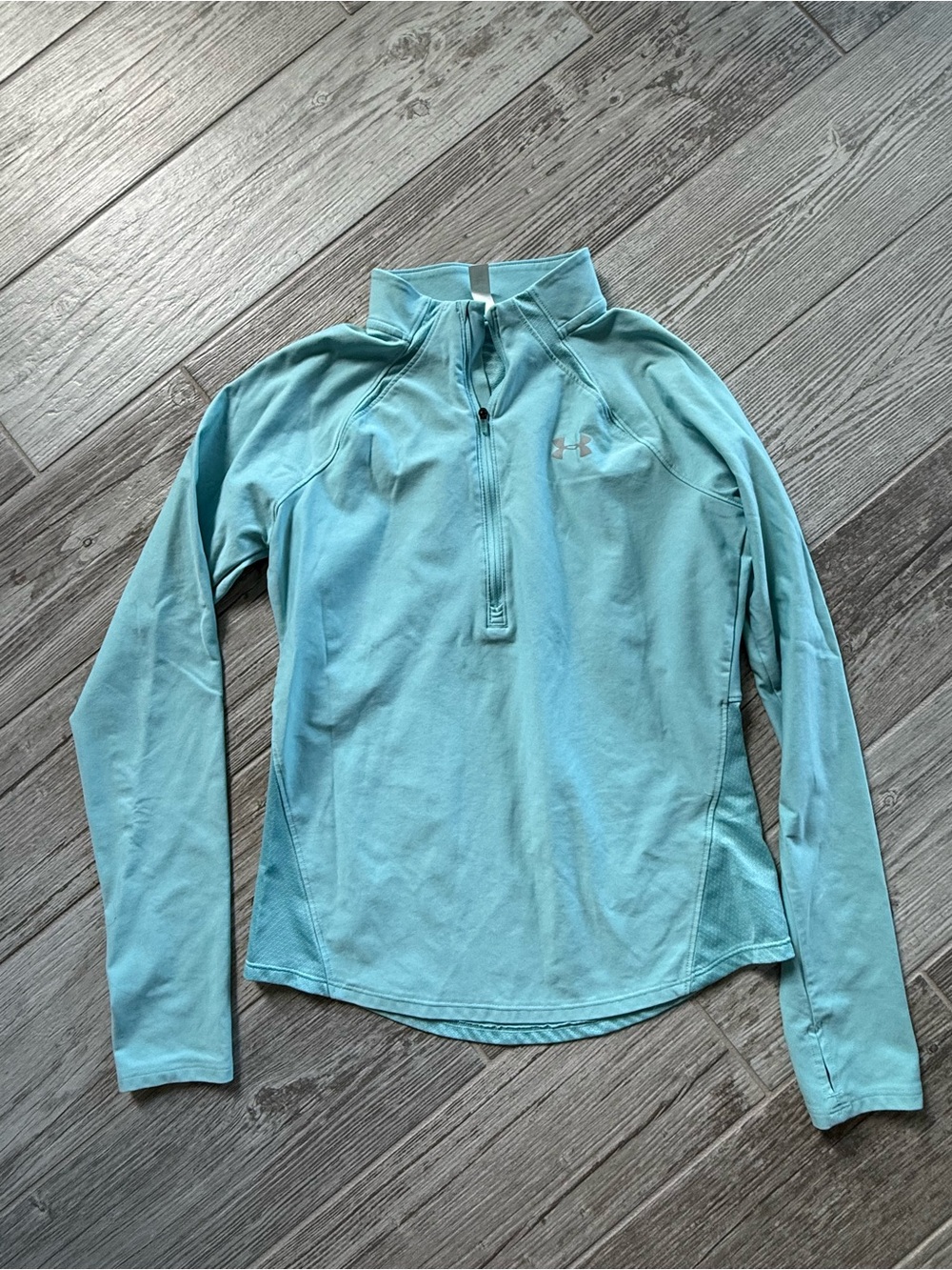 Under Armour women' Light Blue Quarter-Zip Performance Top - XS